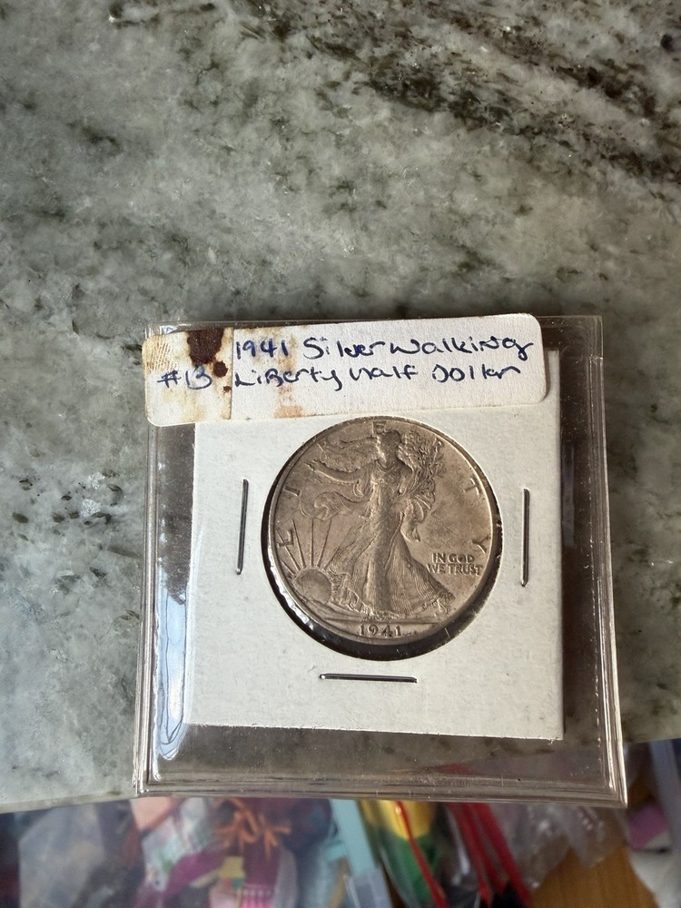 1941 Walking Liberty Silver Half Dollar