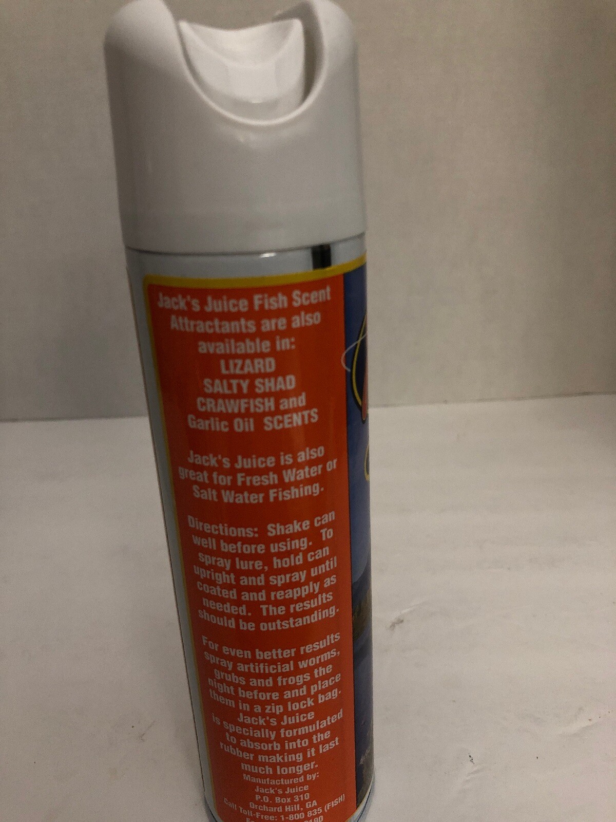 Jack’s Juice Spray 8oz Crawfish VERY RARE-Great For Artificial/Live-NEW-SHIP24HR