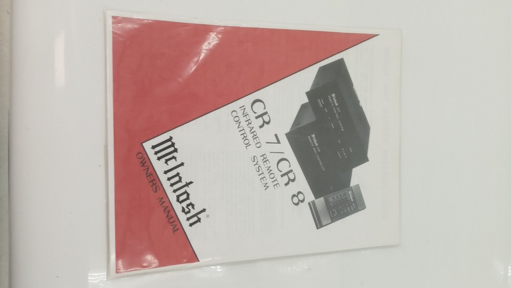 McIntosh CR8 Remote Area Controller Tested Open Box EB-15610