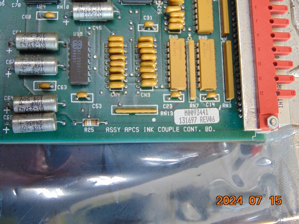 ELMA E25657-1 REV 02 COUPLE CONTROLLER CIRCUIT BOARD