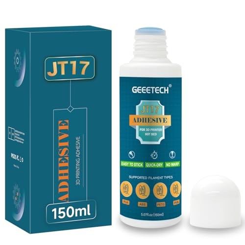 150ml 3D Printer Adhesive Glue, Perfect First Layer Adhesion, Prevents 150 ml