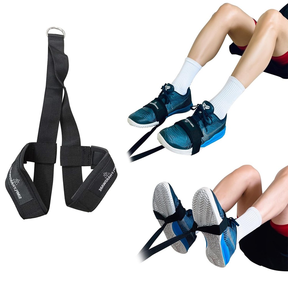 Hip Flexor Training Strap | for Knees Over Toes Workout Cable Machine Attachm...