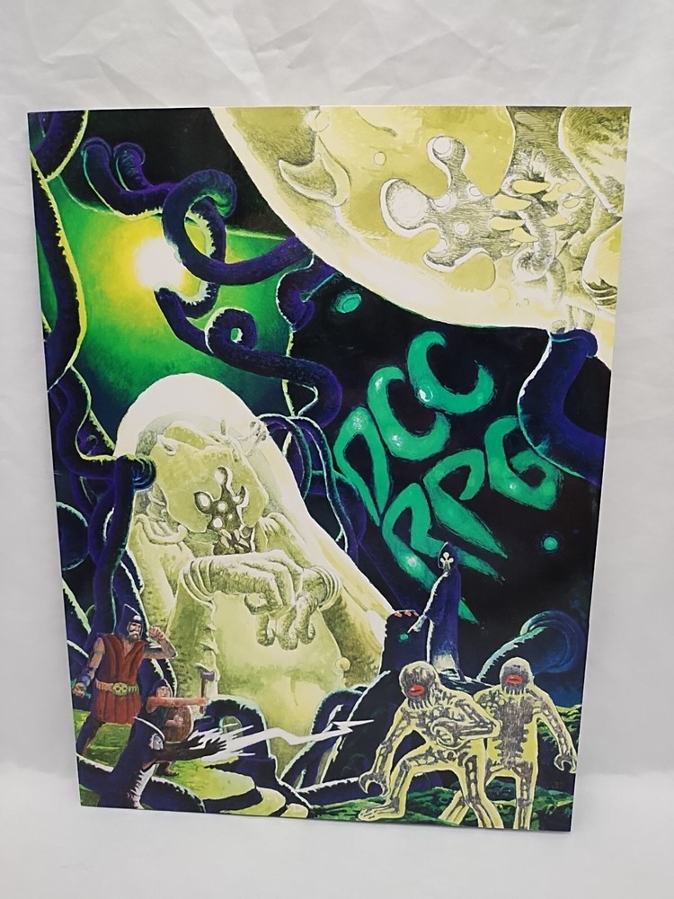 *Folder Only* DCC RPG Folder Ability Score Modifiers Birth Augur Lucky Roll