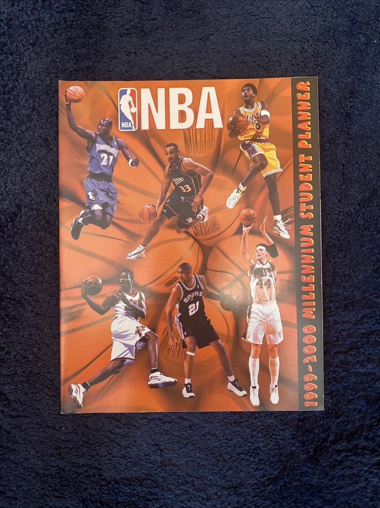 NBA 1999-2000 Season Student Planner Book