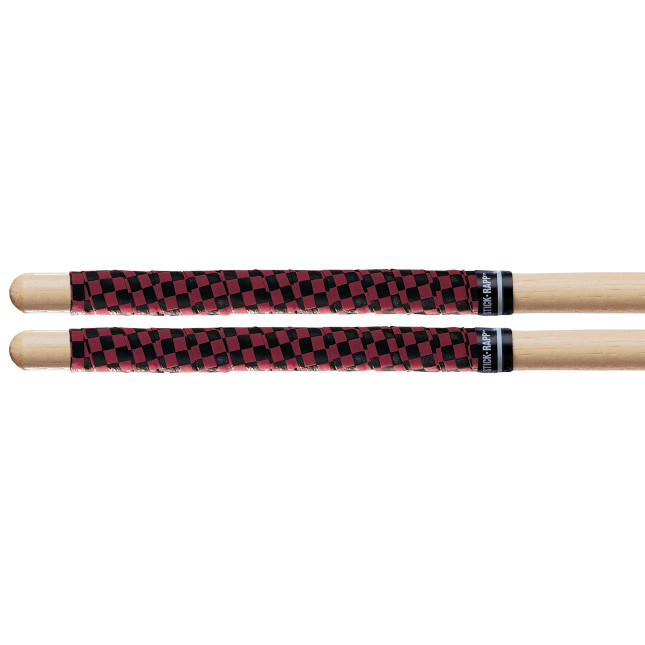 ProMark SRCR Black/Red Check Stick Rapp, 4 Pack, SRCR