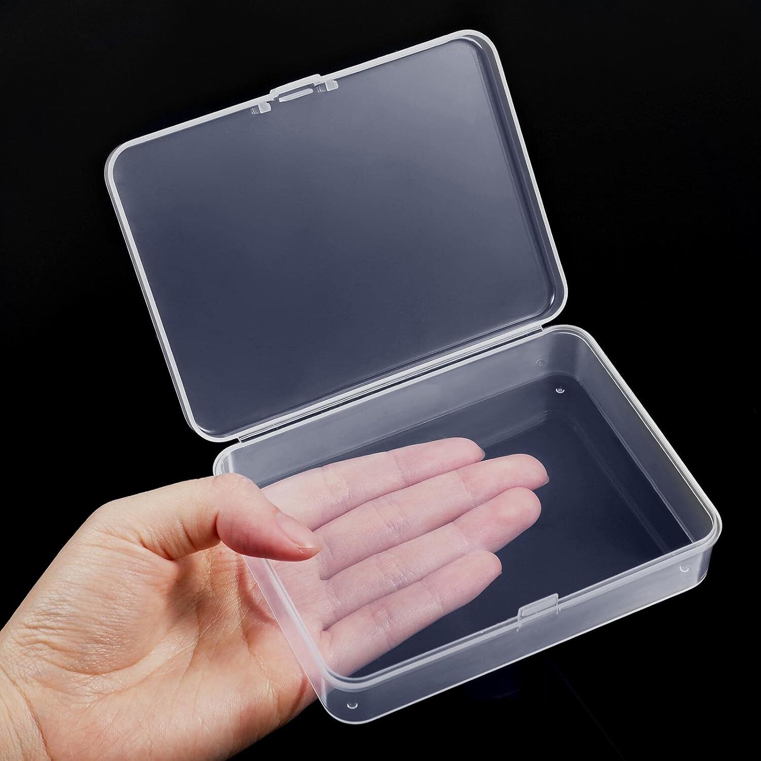 10PCS Small Plastic Storage Container Box DIY Coins Screws Jewelry Charms Travel