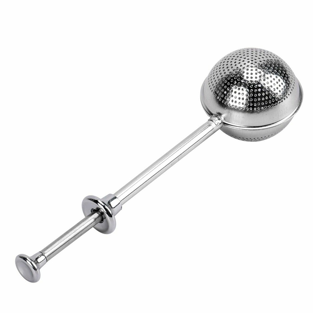 Ball Mesh Tea Infuser Loose Leaf Strainer Spice Filter Herb Steeper Diffuser NEW