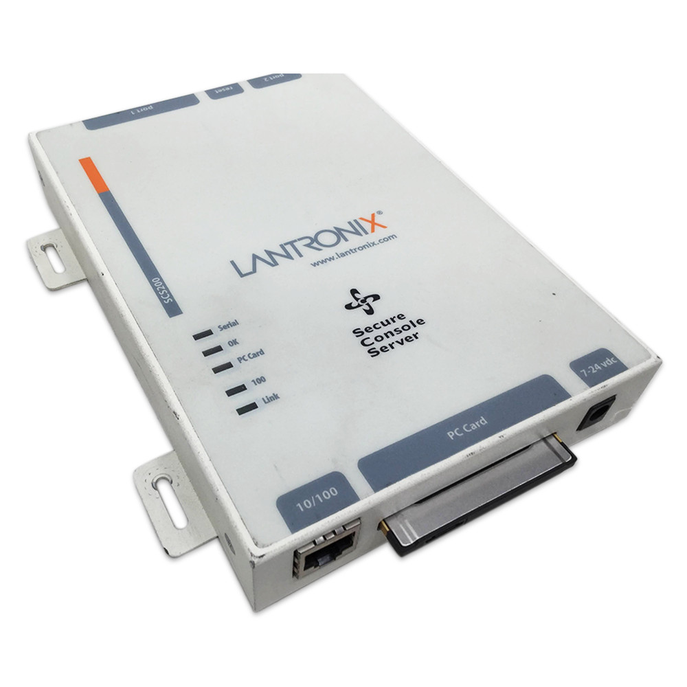 Lantronix SCS200 Serial Secure Console Server Terminal 100Mbps Ethernet