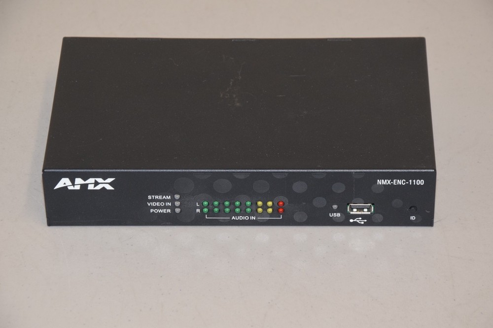 AMX NMX-ENC-1100 FG3201-01 H.264 Encoder Multi Format Video Inputs