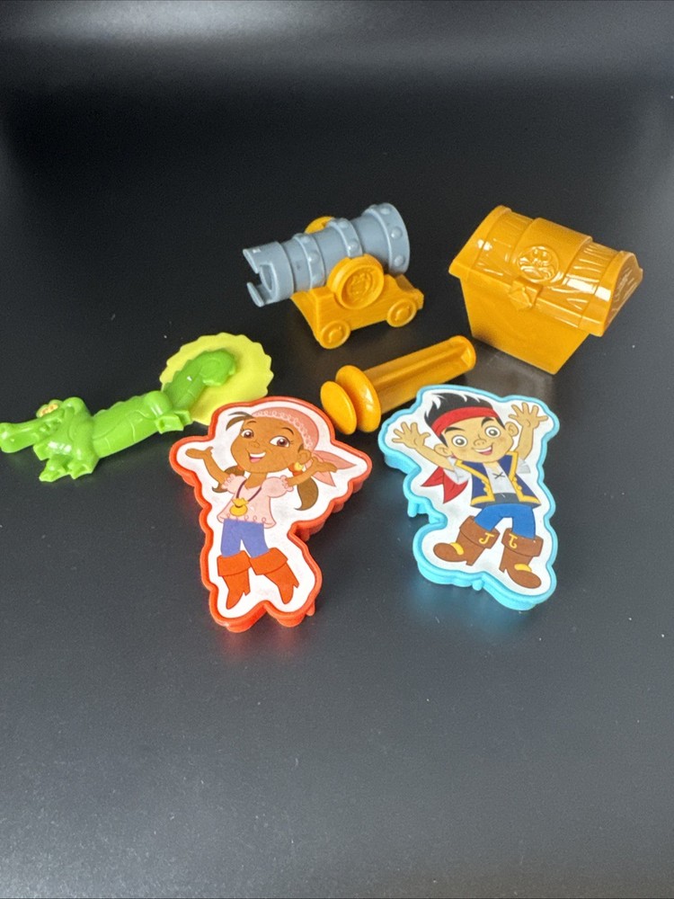 Jake And The Neverland Pirates Play Doh Set- Not Complete- Used