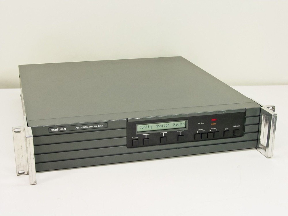 ComStream CM701 PSK Digital Modem DS-1 Balanced Framing Unit 140MHz Modulator