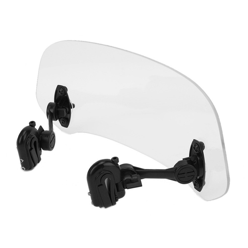 Universal Motorcycle Deflector Extension Windproof Clear ABS RZAP