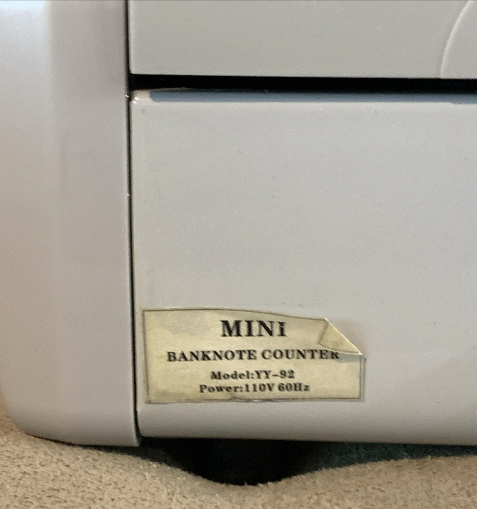 HB Mini Bank Note Counter Model YY-92