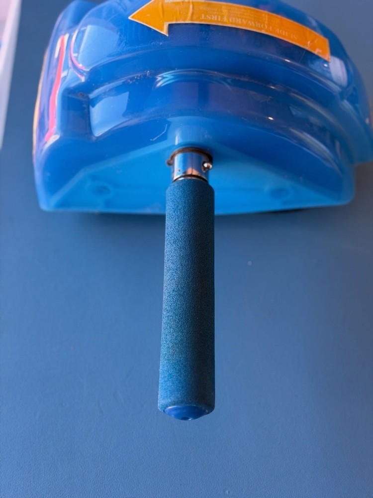 Vintage Ab Slide Core Trainer – Blue – Works – Abdominal Exercise Roller