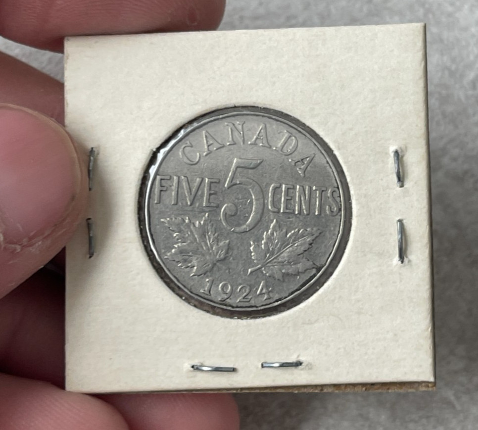 1924 Canada 5 Cents L2