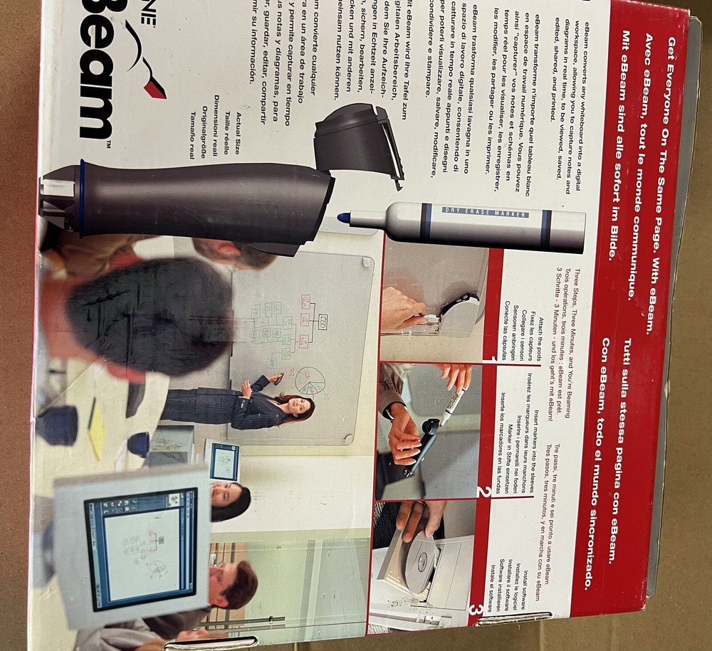 Boone Ebeam Digital Interactive Whiteboard System Projector