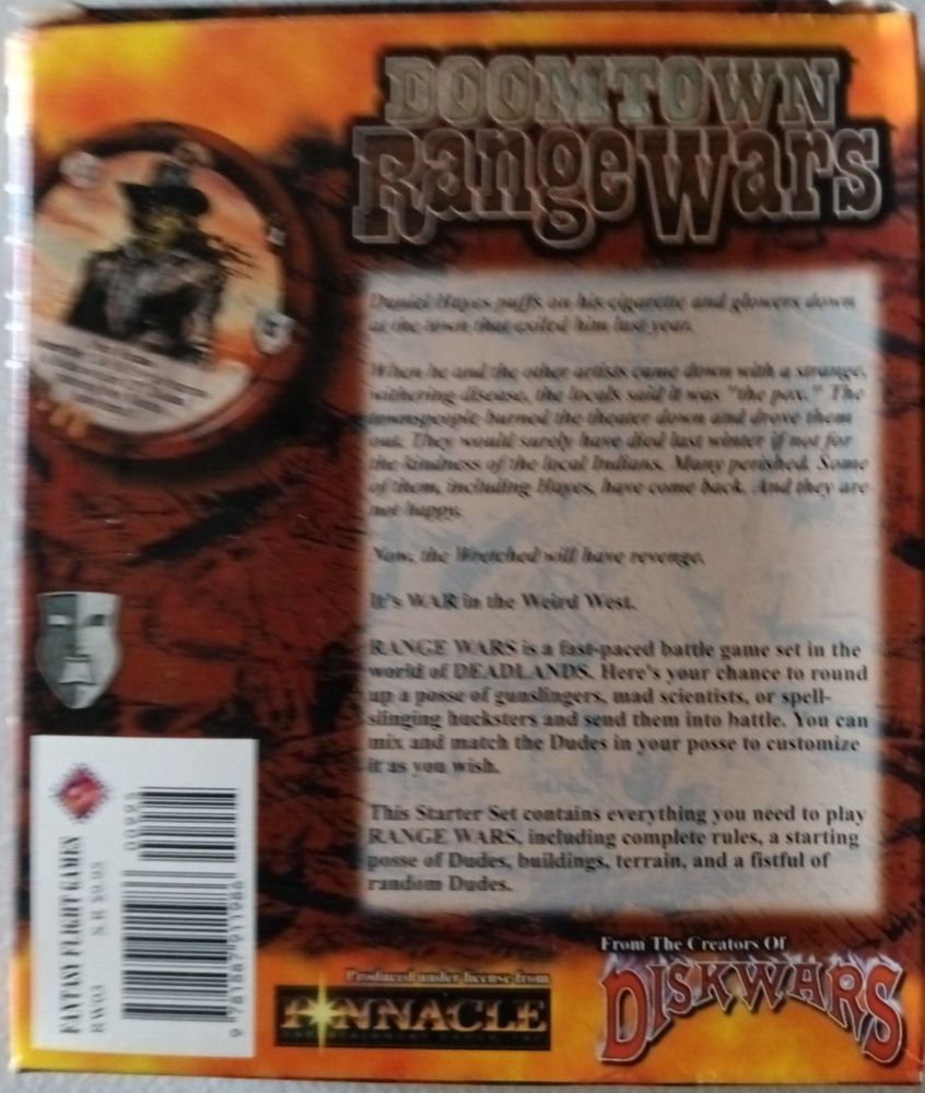 Deadlands: Doomtown Range Wars: The Wretched Starter Set - Pinnacle - NEW