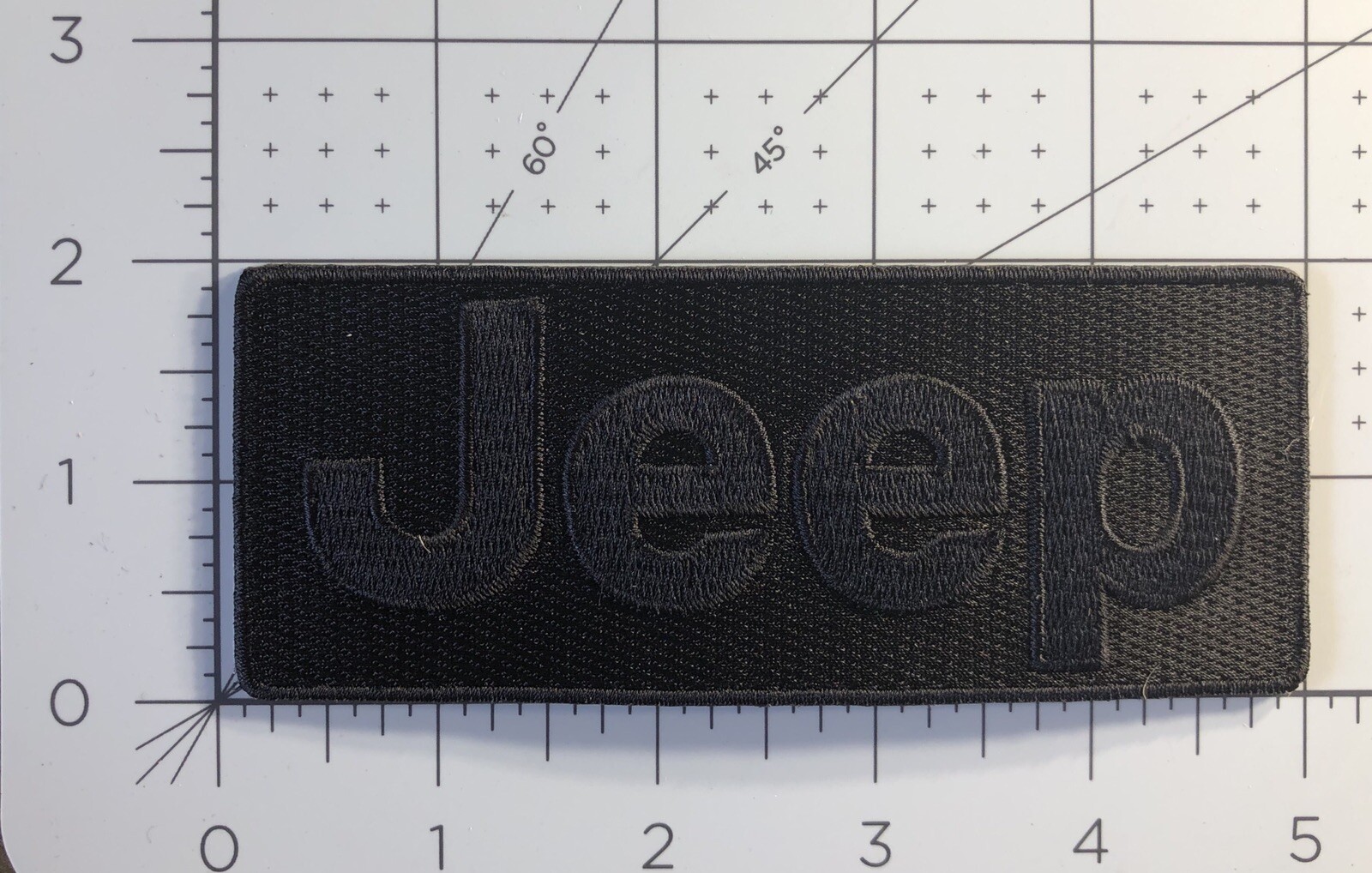 JEEP Black On Black patch
