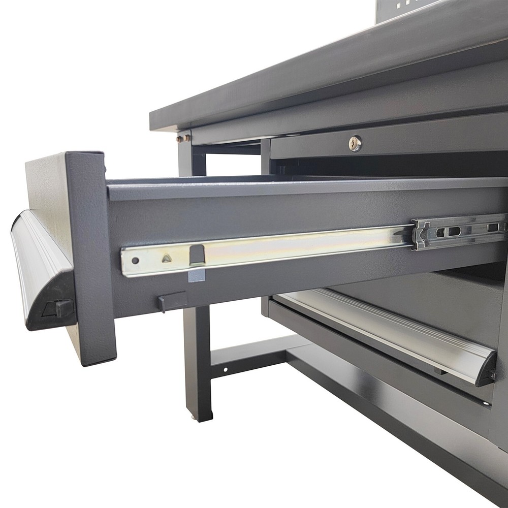 Anti-static Assembly Line Work Table W/2pc Drawer 1Ton Loading Work Table