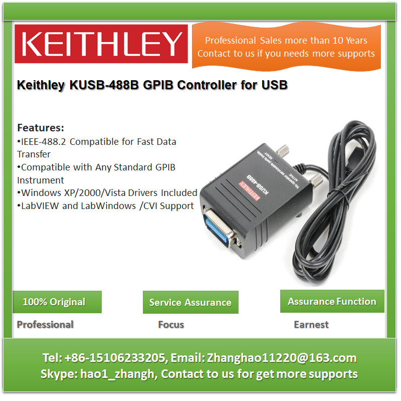 Keithley KUSB-488B GPIB Controller for USB