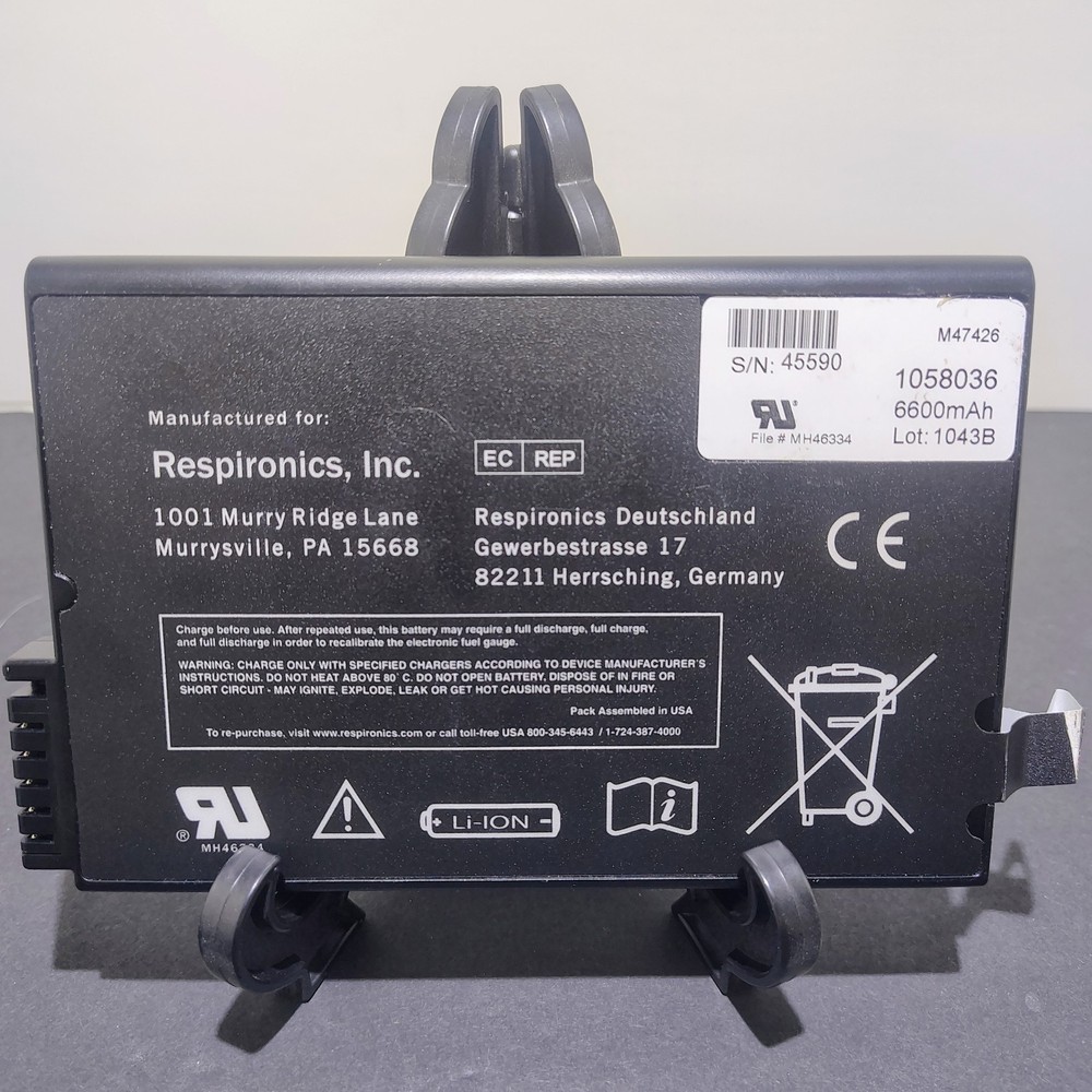 Battery Evergo Respironics REF 900-102
