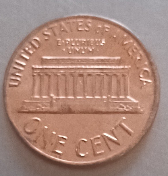 1970S Lincoln Memorial Cent Large Date