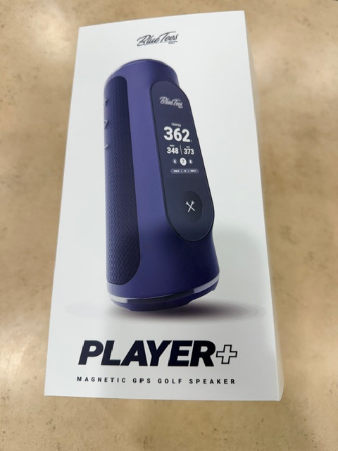 Blue Tees Player+ GPS Speaker - Navy Blue