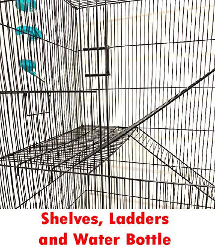 X-Large 5 Level Ferret Chinchilla Sugar Glider Rat Gerbil Critter Bird Cage 676