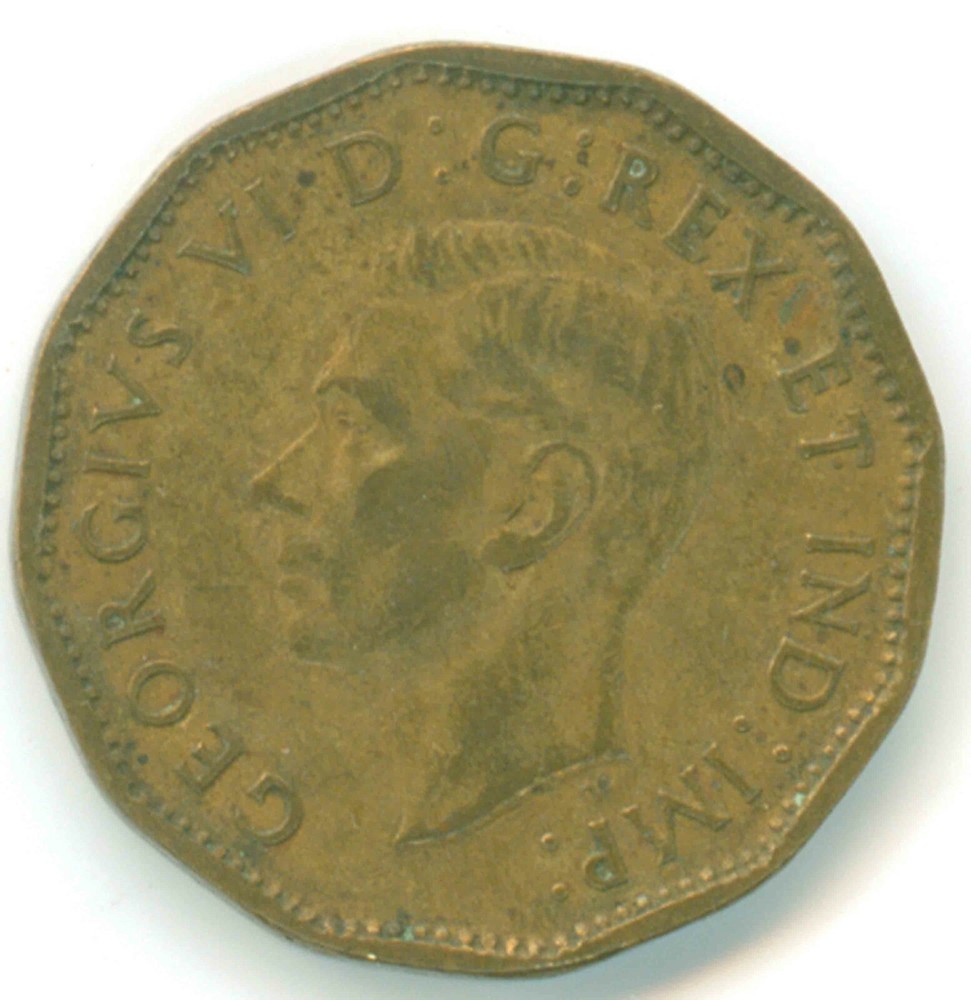 1943 Canada 5 Cents