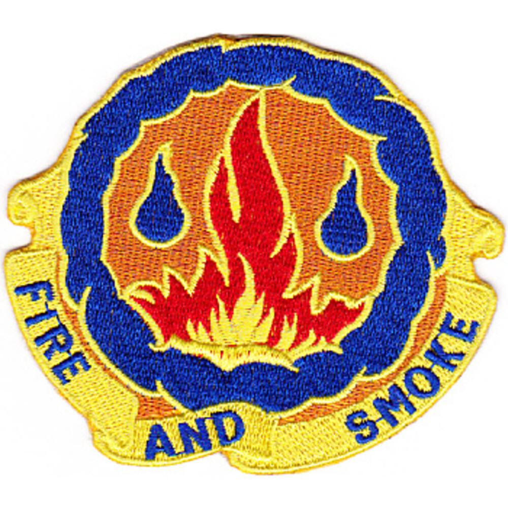 487th Chemical Battalion Patch