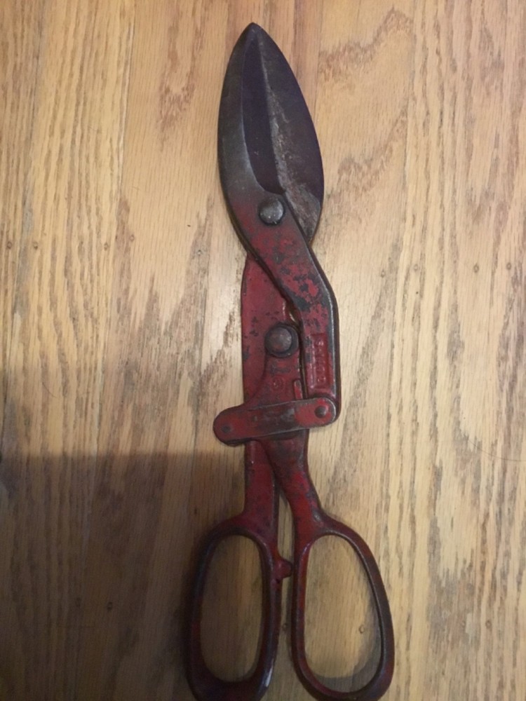 Bartlett compound metal snips shears 14"