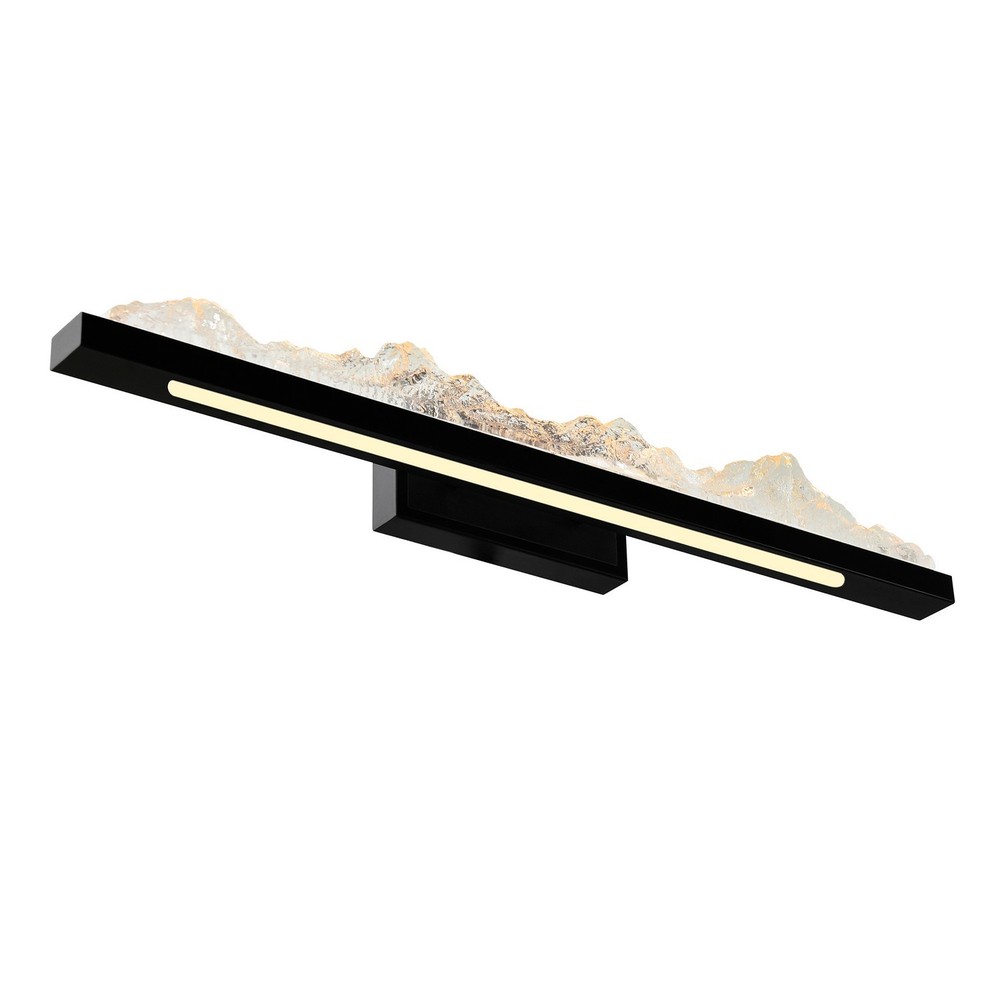 Black LED Vanity from the Himalayas Collection