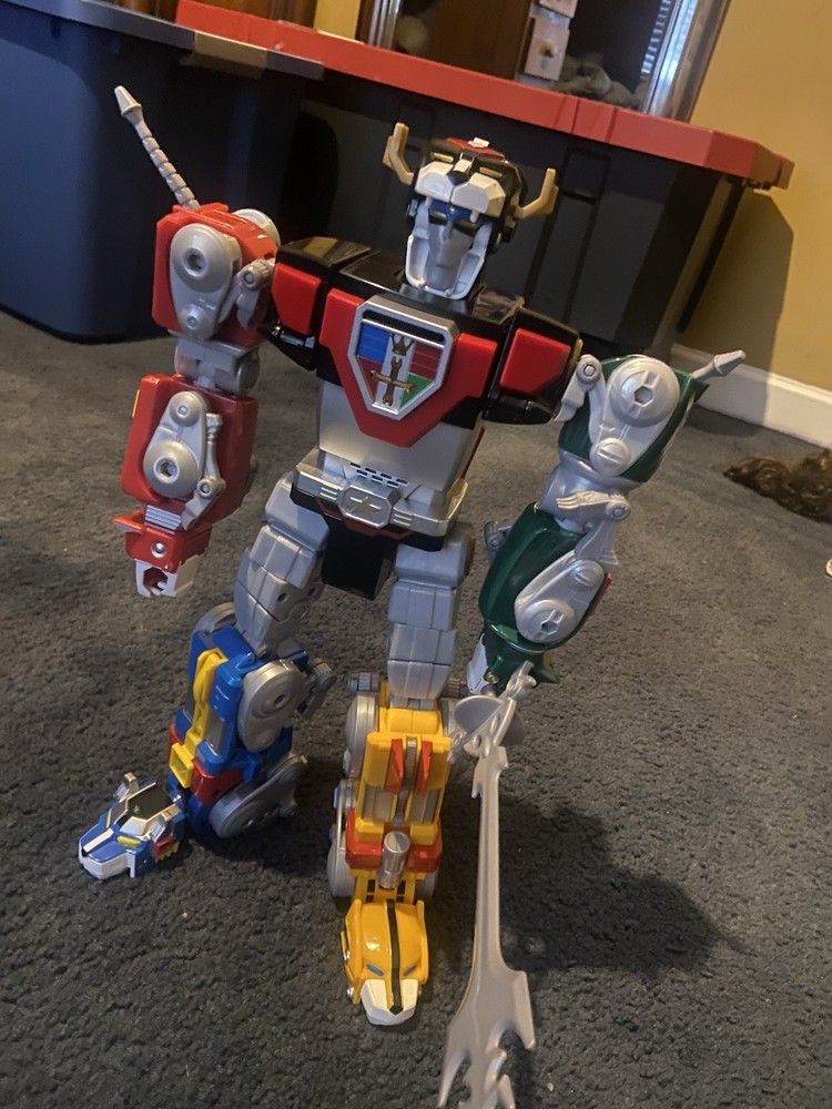 Voltron Robot Toy Figure Multi-Color with Sword
