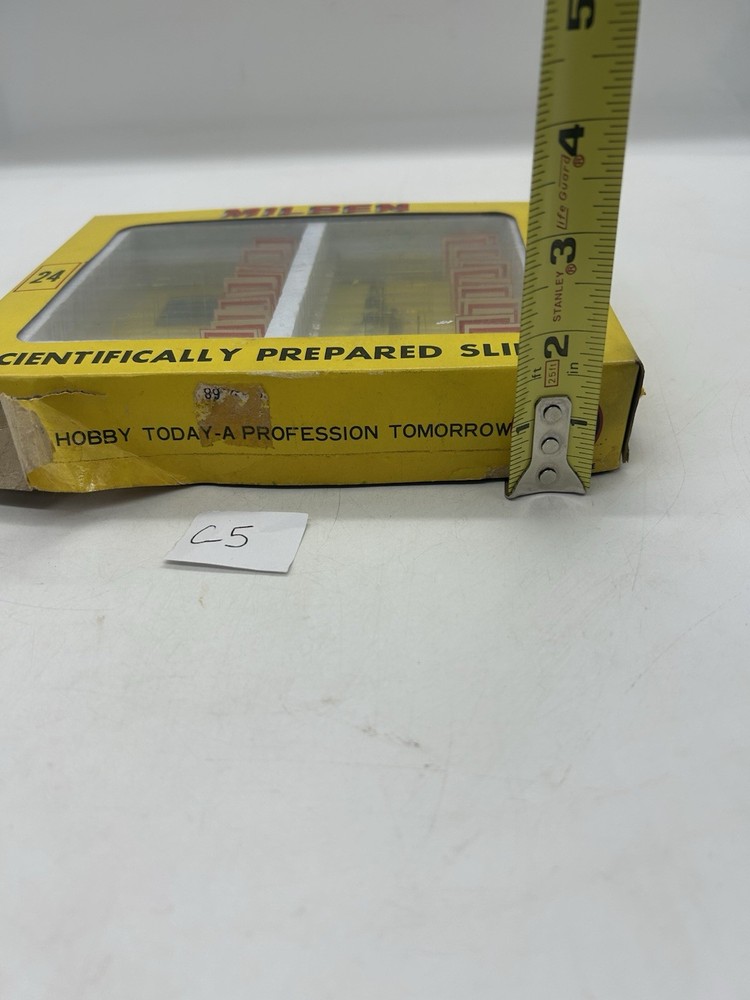 Milben 12 Microscope Slides Set No 810