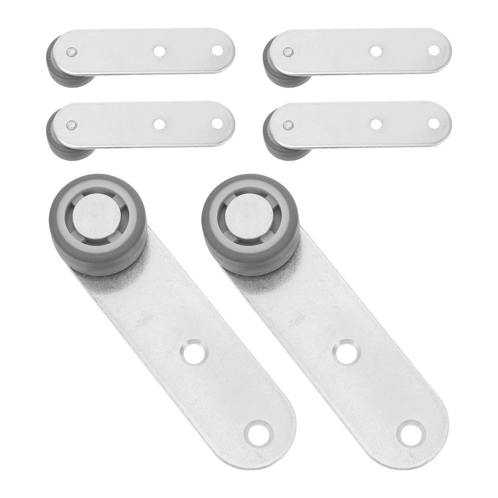 6 Pcs Sliding Closet Door Wheels Guide Roller Heavy Duty Rollers