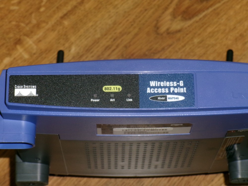 Linksys Wireless-G Access Point WAP54G v.2