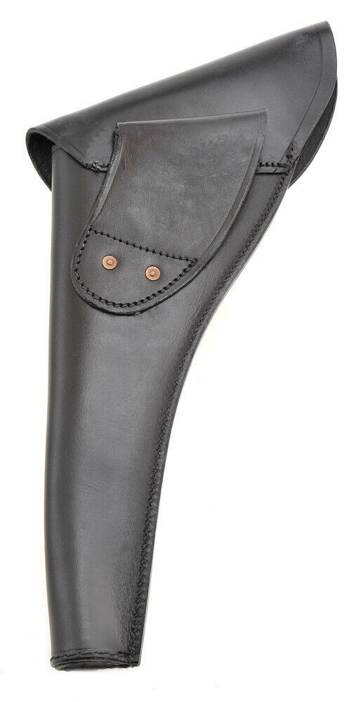 US Civil War Revolver Holster Black Leather