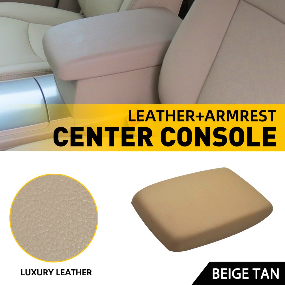 Front Center Console Armrest Lid Assembly For 2008-2013 Toyota Highlander Beige