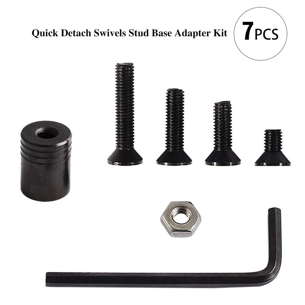LUAATT Quick Detach Swivels Stud Base Adapter Kit