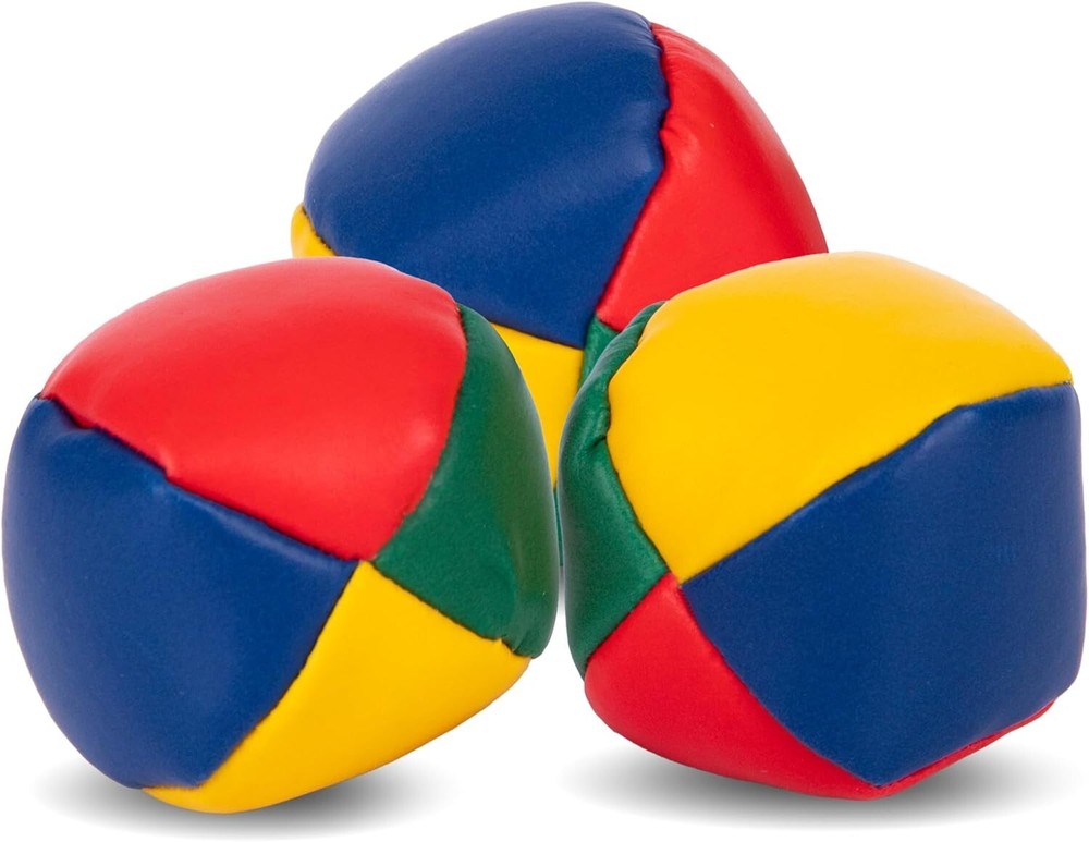 High-Quality Vibrant Juggling Balls Set - Beginners and Professionals