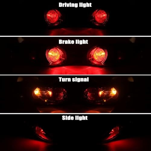 Tail Light Assembly Compatible With 2013 2014 2015 2016 Mazda Left Driver Side