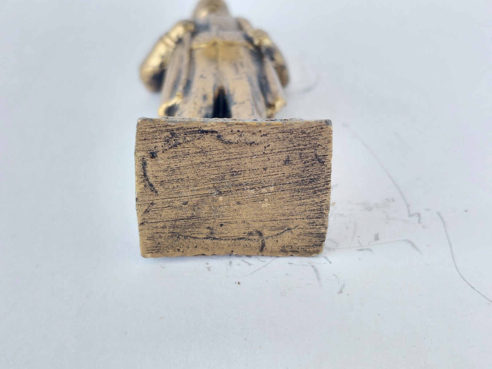 Vintage Figurine Small Theodore Roosevelt 26 President Statue Cast Metal 2-1/2”