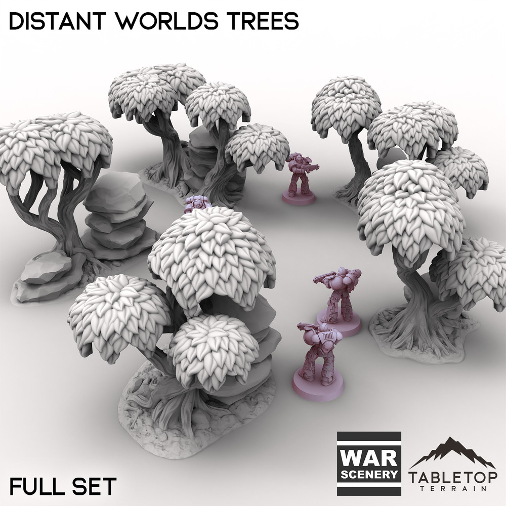 Distant Worlds Trees - Grimdark Wargaming