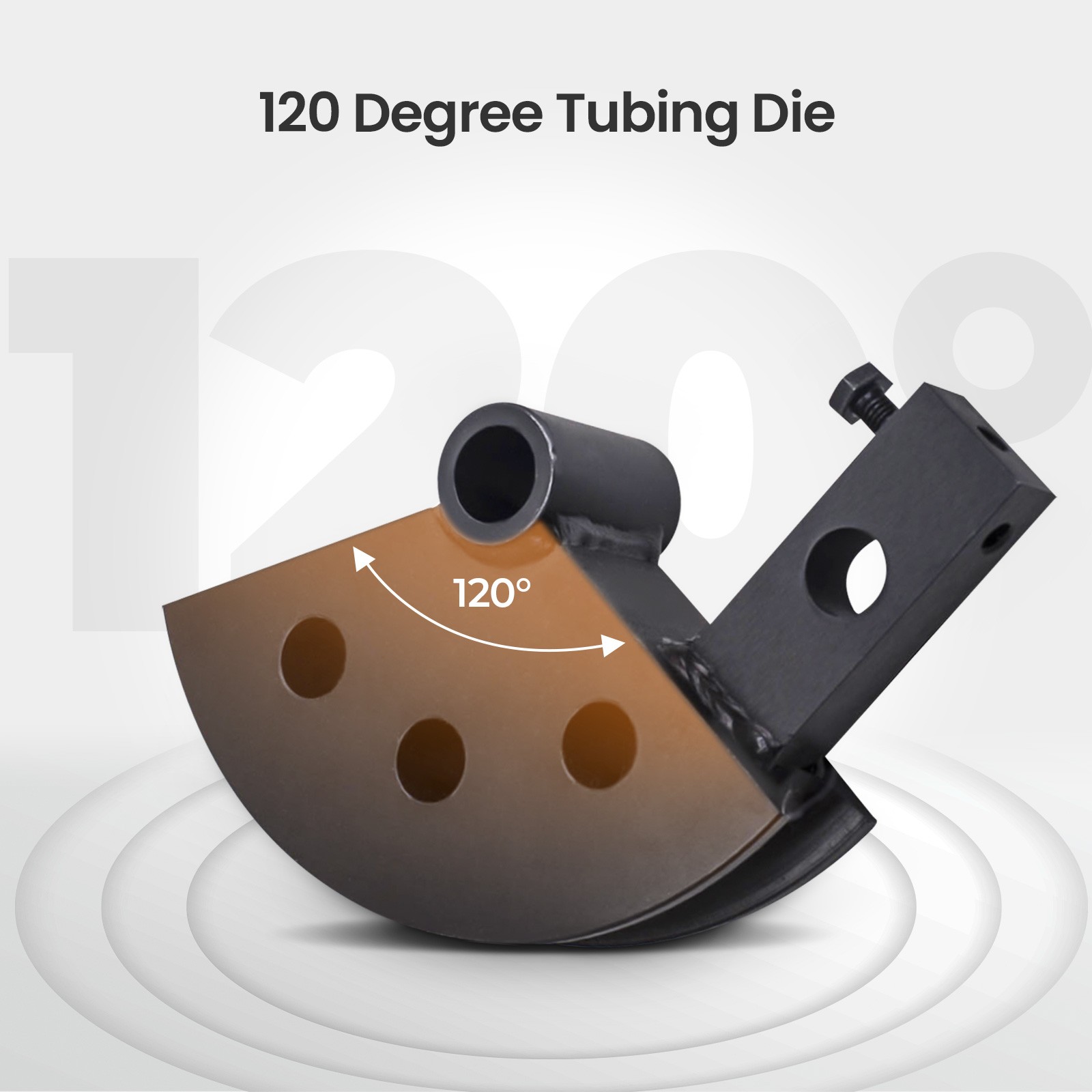 1 Set Bender For Die 1.5 inch Round Tubing 5 inch Fan-shaped block welding New