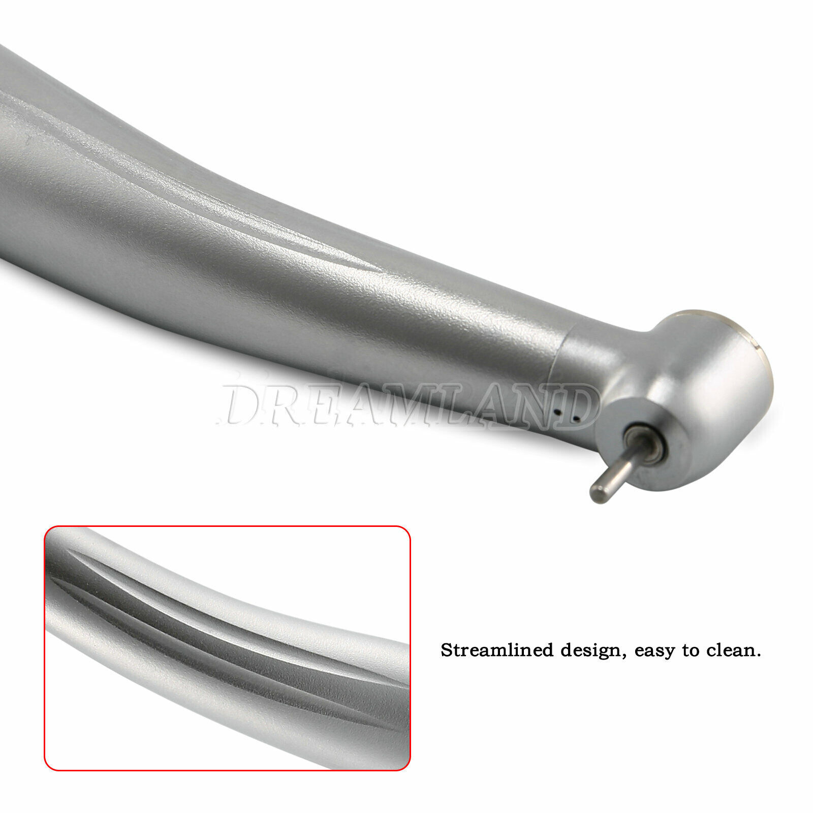 NSK Style Dental High Speed Handpiece Push Button + Quick Coupler Swivel 4 Holes