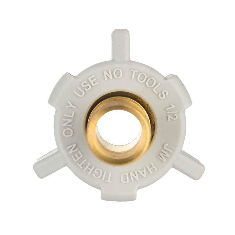 EFIELD 20 PCS 1/2" Pex X 1/2" Female NPT Swivel Crimp Brass Fittings, Lead Free