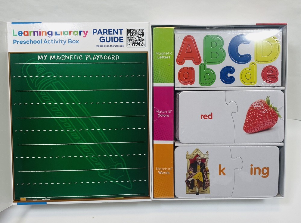 The Learning Library Preschool Activity Box - New