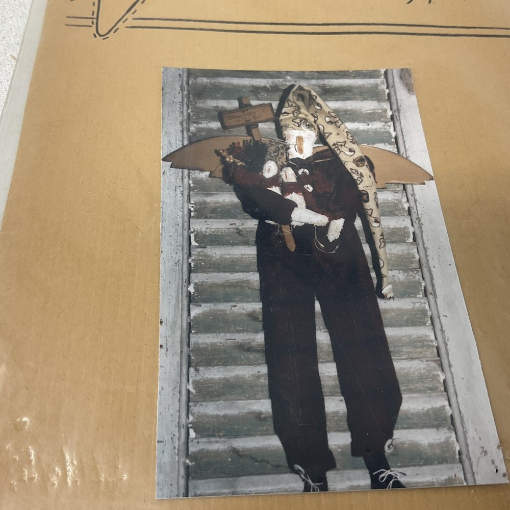 Rustic Remnants Pattern 20" WINTER ANGELMAN Doll