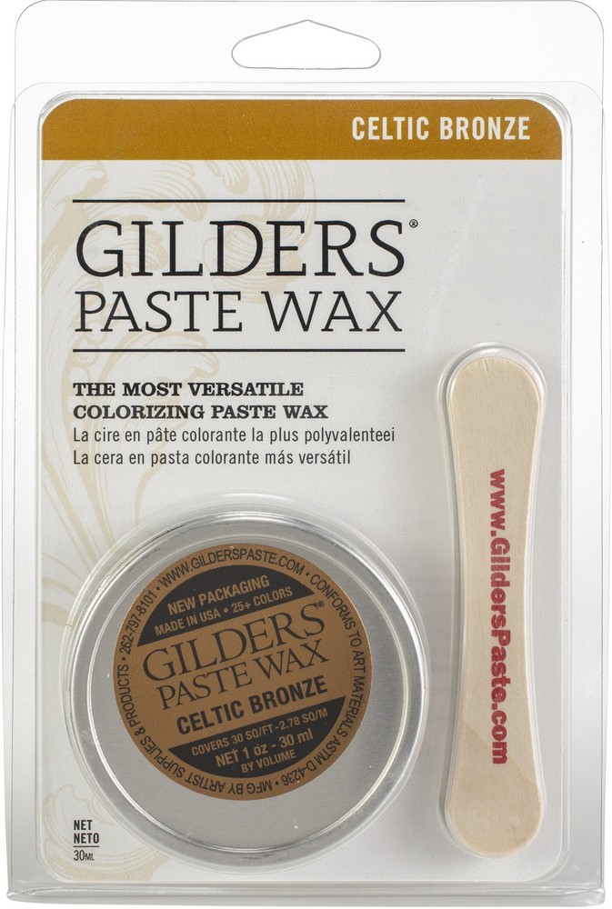 GILDERS(R) Paste Wax Finishes 30ml - Baroque Art-Celtic Bronze - 2 Pack