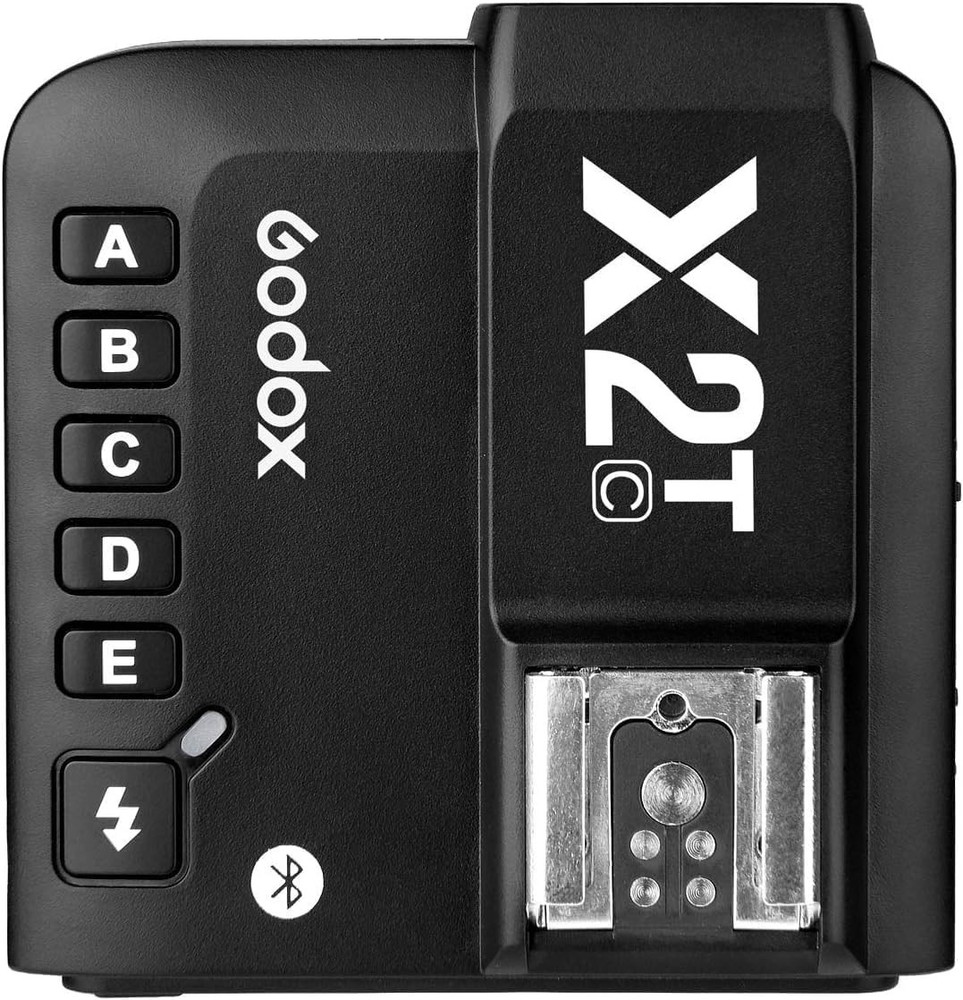 Wireless Flash Trigger for Canon, Bluetooth, 5 Group Buttons-